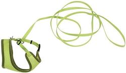 COASTAL Comfort Soft Cat Mesh Harness with 6' Leash - Lime